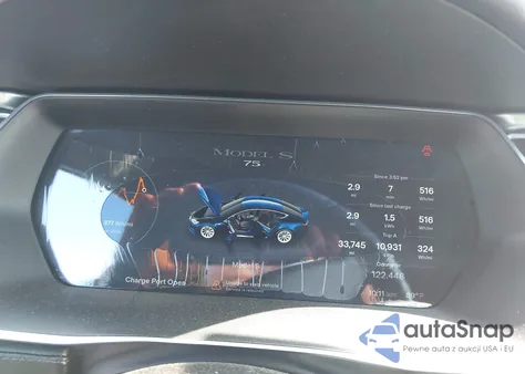 2016 Tesla Model S from USA, damaged, VIN 5YJSA1E10GF159013